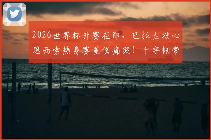 2026世界杯开赛在即，巴拉圭核心恩西索热身赛重伤痛哭！十字韧带撕裂有多严重？附受伤球员视频及对球队影响深度分析